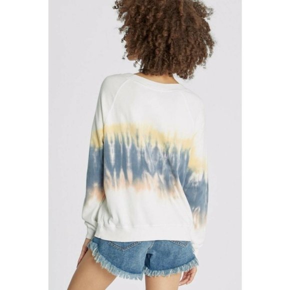 Wildfox Stardust Sommers Sweatshirt Baja Burst - Picture 2 of 2